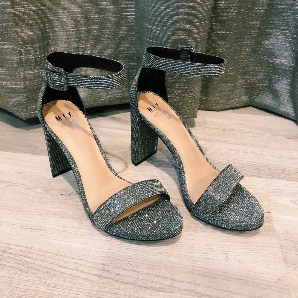 Silver heels